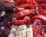 Foto del paso 2 de la receta: Ensalada completísima, con Vidalim, chia y cebolla frita