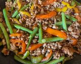 Foto del paso 3 de la receta: Carne molida y ejotes