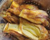 A picture of step 3 of Grilled eggplant salad.