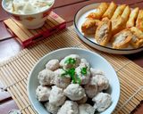 Foto langkah ke 10 dari resep Pentol Bakso Tanpa Tepung (1 adonan untuk 4 varian).