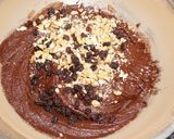 A picture of step 3 of Brownies with Raisins and Walnuts (Negritas).