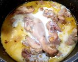 A picture of step 6 of Malai chicken.