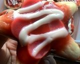 Foto langkah ke 12 dari resep Pizza mini.