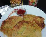 A picture of step 3 of Pearl Millet Cheela.