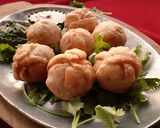 A picture of step 13 of Lilva kachori.