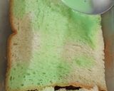 Foto langkah ke 3 dari resep Lapis Roti Tawar Kukus.