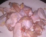A picture of step 1 of Bbq chicken #team contest #team sugar&spice #appetizer.