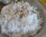A picture of step 3 of Javvarisi Oats Vada/sabudana oats vada.