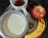 A picture of step 1 of Halim seeds smoothie.
