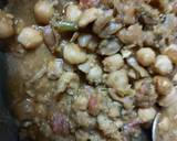 Punjabi choly with mint chattny curd recipe step 2 photo
