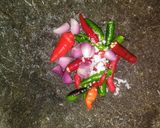 Foto langkah ke 2 dari resep Sayur cabe mangga muda.