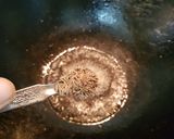A picture of step 1 of Carrot Beans Poriyal.