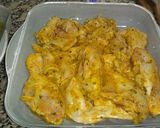 Foto del paso 7 de la receta: Pollo al horno con papas rellenas