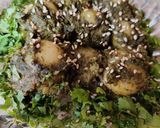 A picture of step 5 of Dhaniya(Coriander) Aloo.