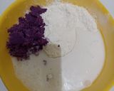 Foto langkah ke 4 dari resep Kue Putri Mandi (Ubi Ungu).
