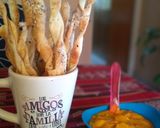 Foto del paso 3 de la receta: Palitos de queso con semillas. 👩🏼‍🍳🤗