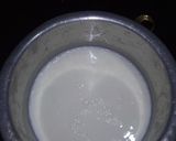 A picture of step 1 of Badam shake.