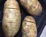 Foto del paso 1 de la receta: Papas acordeón o abanico