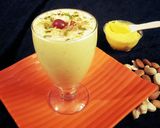 A picture of step 2 of Piyush (Shrikhand drink).