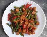 Foto langkah ke 4 dari resep Oseng Tempe Kacang Panjang.