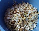A picture of step 1 of Kashmiri Baegle Daal/Broken Dry Fava Beans Daal.