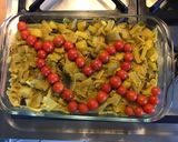 Une image de l'étape 6 de Gratin de poireaux et fenouil aux tomates cerises et parmesan.