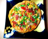 वेजिटेबल चीला (Vegetable cheela recipe in Hindi) रेसिपी चरण 5 फोटो