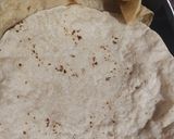 A picture of step 1 of Leftover Bhakri Chapati Fodni.