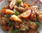 Foto langkah ke 6 dari resep Ayam fillet tepung saos tiram.