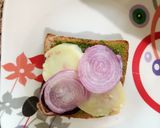 A picture of step 7 of Simple Veg Sandwich.