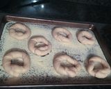 A picture of step 7 of NY style Bagels.