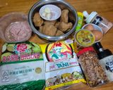 Foto langkah ke 1 dari resep Tahu Bakso Ayam.