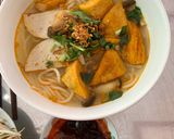 Hình bước làm 5 của món Bún huế chay