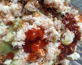 A picture of step 4 of Bread manchurian.