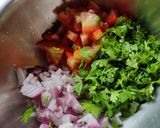 A picture of step 2 of Peanut Chaat !!.