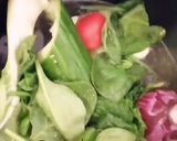 Une image de l'étape 2 de Vegan soupe choux bok choy concombre.