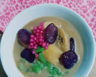 Kolak Pisan dan Es Campur - Step 3