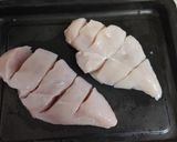 Foto del paso 4 de la receta: Pollo con queso y tomate