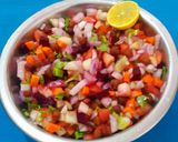 A picture of step 2 of દેશી ચણા નું સલાડ.