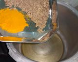 A picture of step 2 of Bhagar Khichdi.