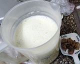 Hình bước làm 3 của món Sữa bông cải xanh + hạt điều + yến mạch 🥦🥦🥦