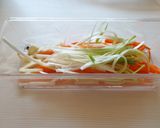Pirított kacsamell zöldségekkel recept fázis 2 fotója