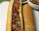 Foto del paso 7 de la receta: Mega Chili Hot Dog Submarine