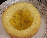 Foto del passaggio 7 della ricetta Tortina mimosa di primavera glutenfree