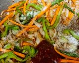 शेजवान नूडल्स(Schezwan noodles recipe in hindi) रेसिपी चरण 4 फोटो