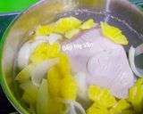 Hình bước làm 4 của món Bún cá- chả cá - sứa Nha Trang