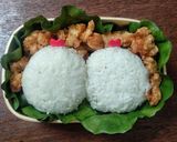 Foto langkah ke 1 dari resep Chick Bento💗.