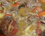 Foto del paso 7 de la receta: Guiso de Carne de Cordero con Yerbas Aromáticas de mi Huerto