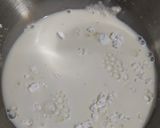 Foto langkah ke 3 dari resep Chocolate & Cream Pudding (tanpa telur).