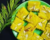 Poha burfi recipe step 6 photo